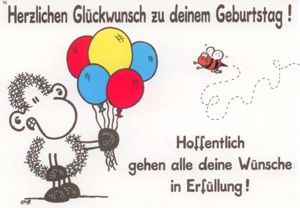 glückwunsch zum geburtstag für schatz